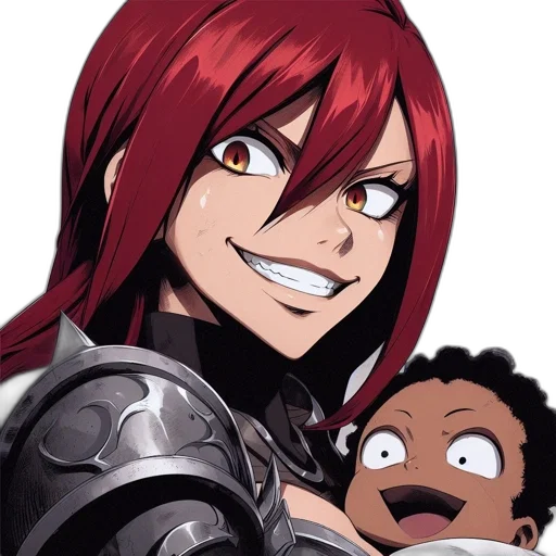 weapon, sword, face, animal, anime, cartoon, pixel art, comic book art transparent PNG cut-out