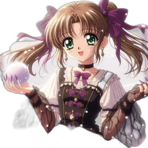 staff, weapon, jewelry, flower, anime, pixel art, fantasy art, photorealistic transparent PNG cut-out