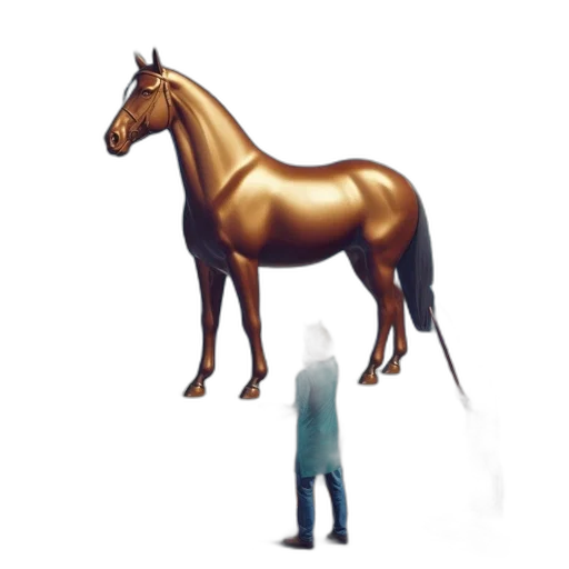 animal, creature, staff, robot, concept art, 3d render, pixel art, photorealistic transparent PNG cut-out