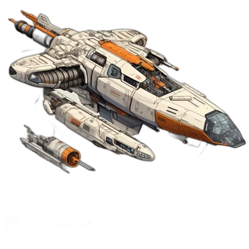 weapon, concept art, 3d render, fantasy art, photorealistic, outer space, futuristic, spaceship transparent PNG cut-out