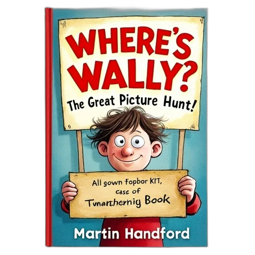 hat, cover, book, where, wally, great, picture, hunt transparent PNG cut-out