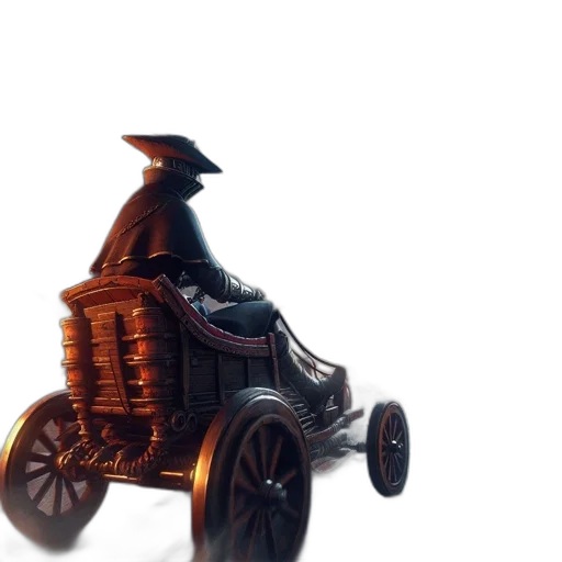 car, robot, weapon, bottle, concept art, 3d render, fantasy art, pixel art transparent PNG cut-out