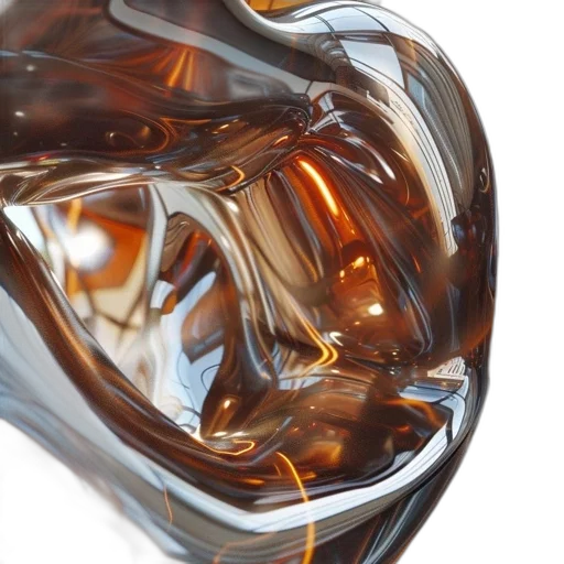 bottle, crown, hair, face, 3d render, photorealistic, metallic, glass transparent PNG cut-out