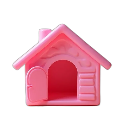 furniture, building, 3d render, concept art, photorealistic, pastel, guinea, house transparent PNG cut-out