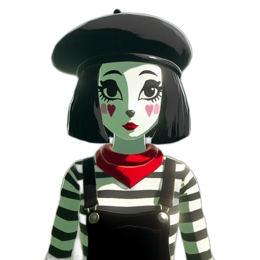 mask, robot, hat, face, 3d render, cartoon, concept art, comic book art transparent PNG cut-out