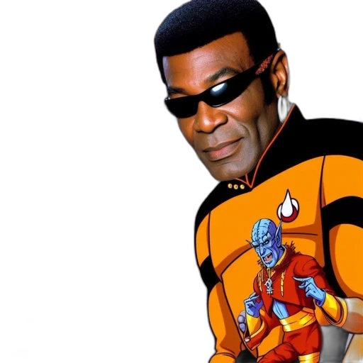 robot, comic book art, concept art, outer space, three, images, depict, man transparent PNG cut-out