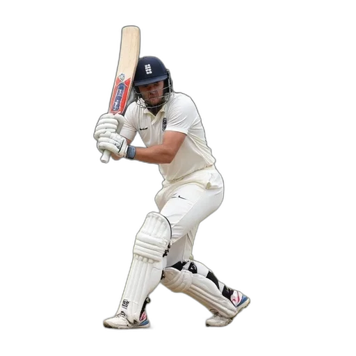 england, cricketer, middle, his, batting, stroke transparent PNG cut-out