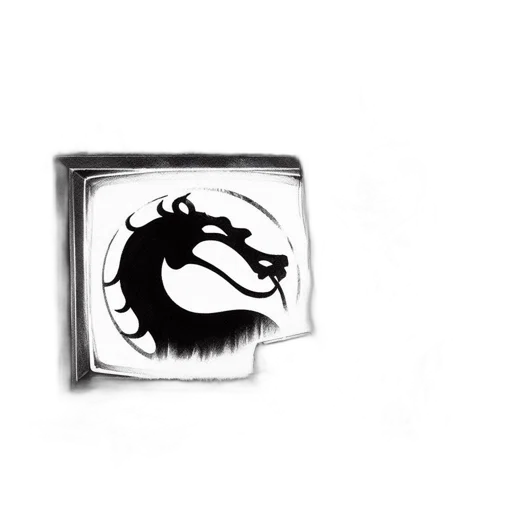 dragon, animal, jewelry, creature, concept art, fantasy art, 3d render, monochrome transparent PNG cut-out