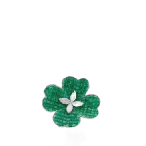 jewelry, flower, crown, staff, green, luxurious, necklace, van transparent PNG cut-out