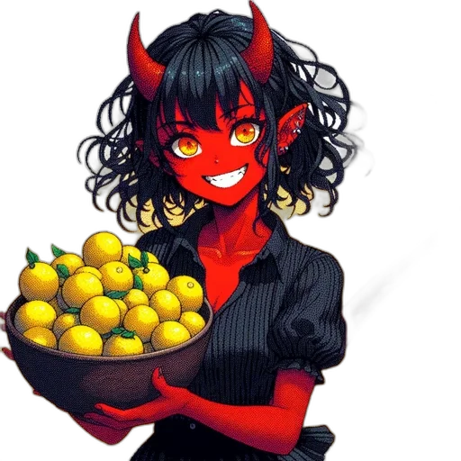 food, mask, dragon, pixel art, fantasy art, anime, concept art, red transparent PNG cut-out