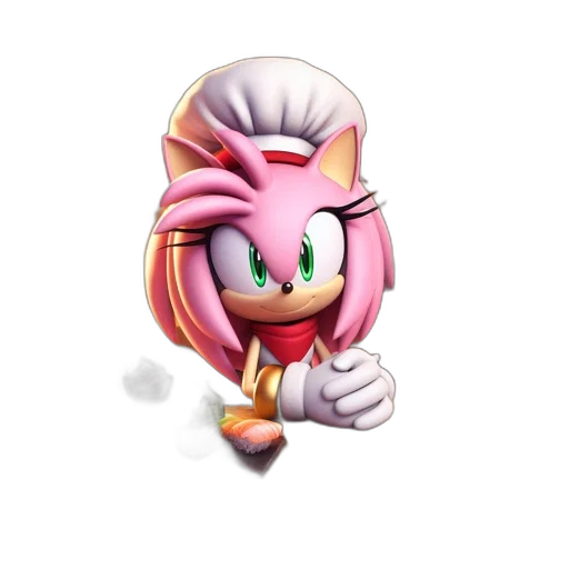 animal, creature, staff, face, 3d render, concept art, vaporwave, pixel art transparent PNG cut-out