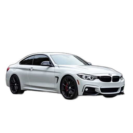 car, photorealistic, 3d render, white transparent PNG cut-out