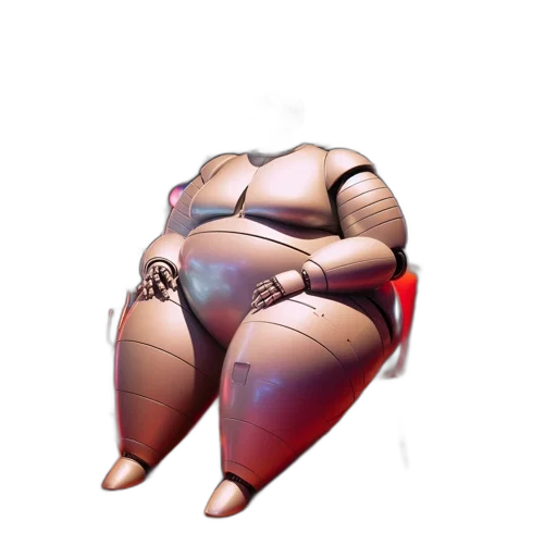 robot, jacket, dress, creature, concept art, 3d render, cyberpunk, pixel art transparent PNG cut-out