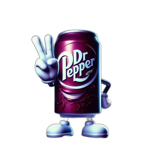 bottle, robot, weapon, food, 3d render, vaporwave, pixel art, concept art transparent PNG cut-out