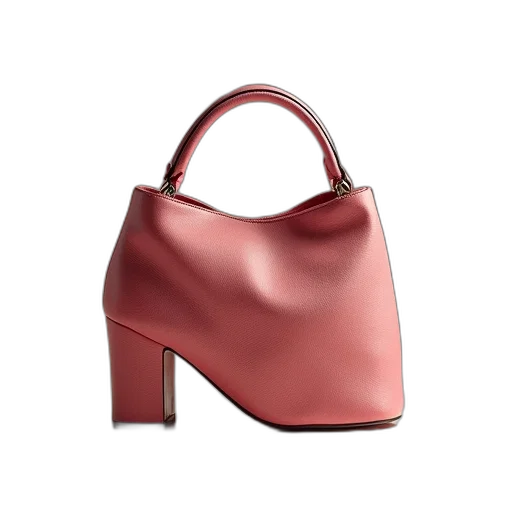shoes, red, high, heel, design, women, handbag transparent PNG cut-out