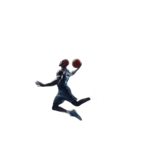 pixel art, 3d render, concept art, cartoon, athlete, performs, intense, slam transparent PNG cut-out