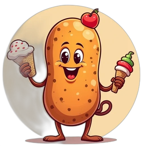 food, concept art, pixel art, photorealistic transparent PNG cut-out