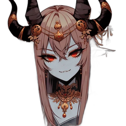 mask, crown, staff, creature, concept art, fantasy art, pixel art, anime transparent PNG cut-out