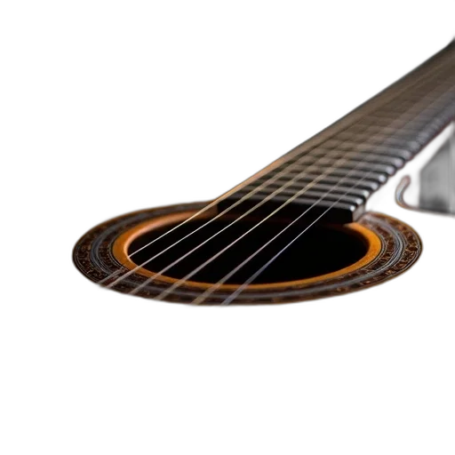 weapon, 3d render, photorealistic, first, image, shows, close-up, guitar transparent PNG cut-out