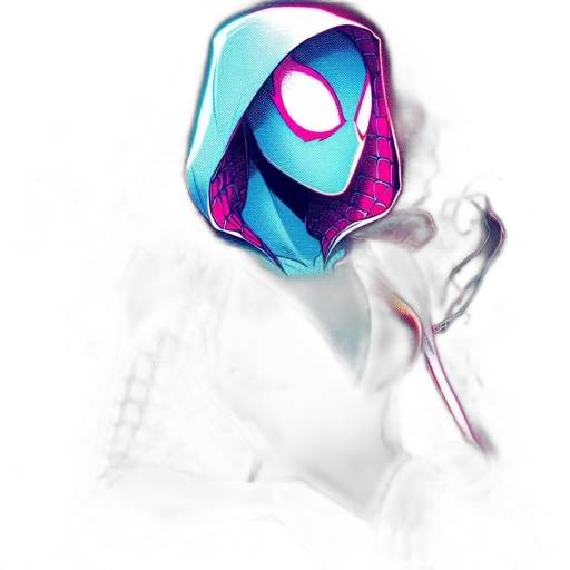 mask, robot, face, creature, concept art, vaporwave, pixel art, cyberpunk transparent PNG cut-out