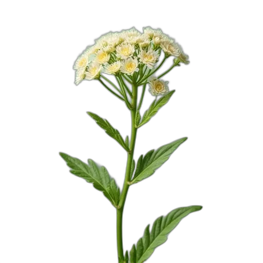 flower, staff, crown, weapon, photorealistic, 3d render, concept art, stem transparent PNG cut-out