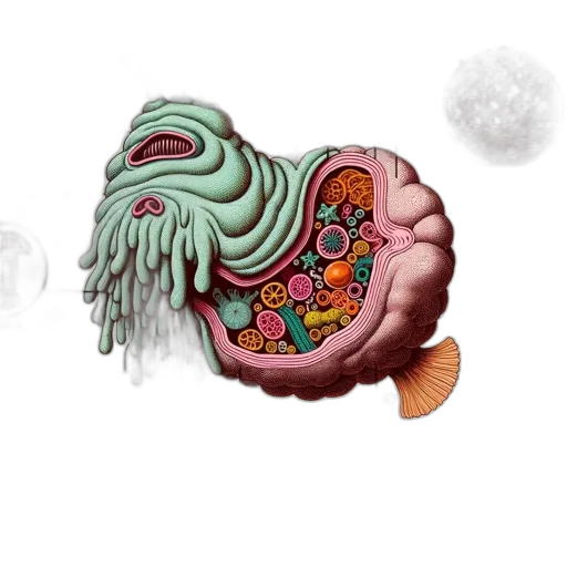 jewelry, mask, food, umbrella, concept art, 3d render, photorealistic, vaporwave transparent PNG cut-out