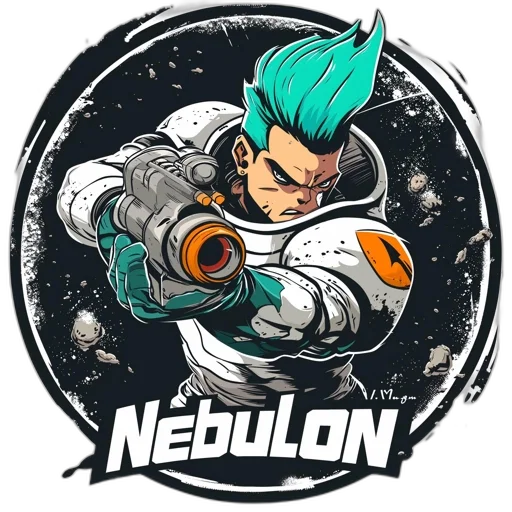 weapon, concept art, comic book art, cartoon, pixel art, nebulon, futuristic, warrior transparent PNG cut-out