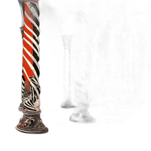 staff, sword, weapon, bottle, concept art, 3d render, fantasy art, photorealistic transparent PNG cut-out