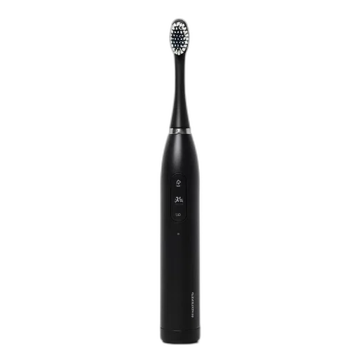 staff, hair, weapon, black, silver, electric, toothbrush, white transparent PNG cut-out