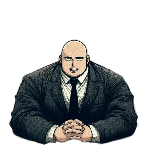 face, staff, jacket, mask, concept art, cartoon, comic book art, pixel art transparent PNG cut-out