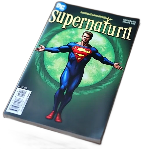 comic book art, concept art, 3d render, fantasy art, comic, book, titled, supernatural transparent PNG cut-out