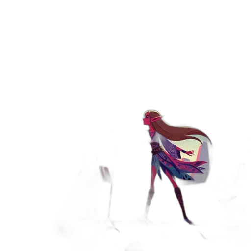 dress, creature, animal, shoes, concept art, watercolor, pixel art, 3d render transparent PNG cut-out