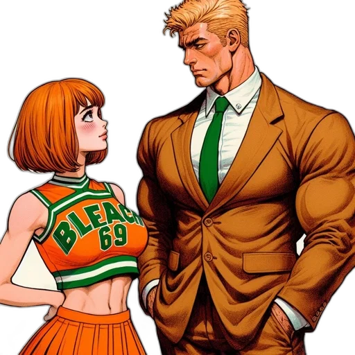 dress, jacket, comic book art, concept art transparent PNG cut-out