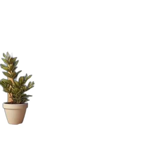 tree, crown, furniture, hair, 3d render, photorealistic, forest, earth tones transparent PNG cut-out