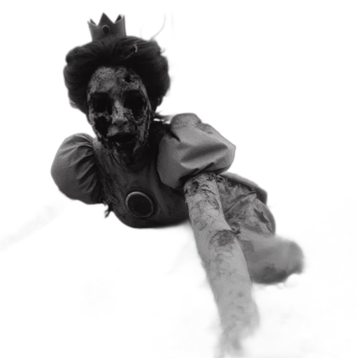 staff, creature, face, mask, photorealistic, concept art, snow, art transparent PNG cut-out
