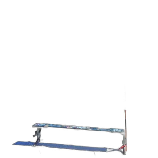 staff, weapon, sword, furniture, concept art, photorealistic, blue, ski transparent PNG cut-out