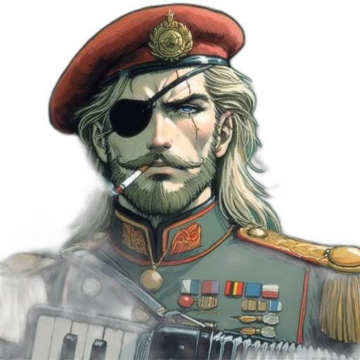 hat, weapon, face, staff, concept art, vaporwave, anime, pixel art transparent PNG cut-out