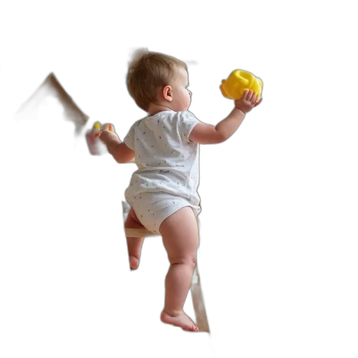 staff, weapon, sword, photorealistic, 3d render, toddler, standing, wooden transparent PNG cut-out