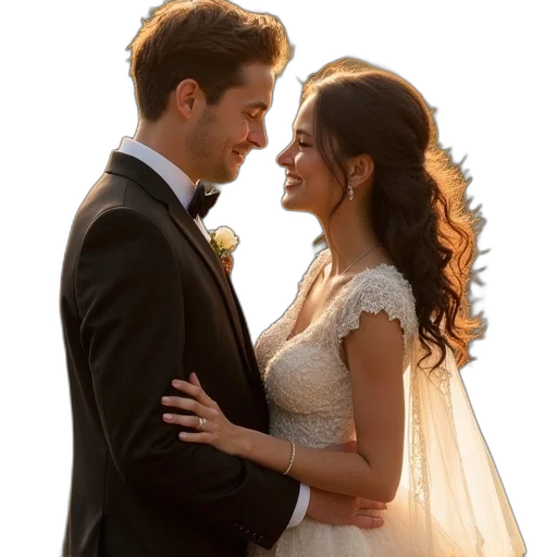 wedding, ran, rari transparent PNG cut-out