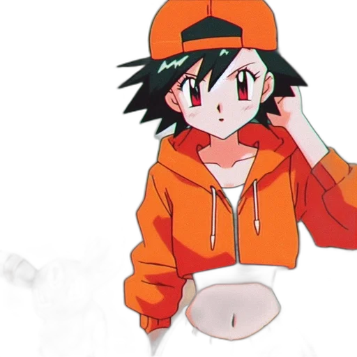 hat, jacket, food, staff, anime, concept art, cartoon, pixel art transparent PNG cut-out