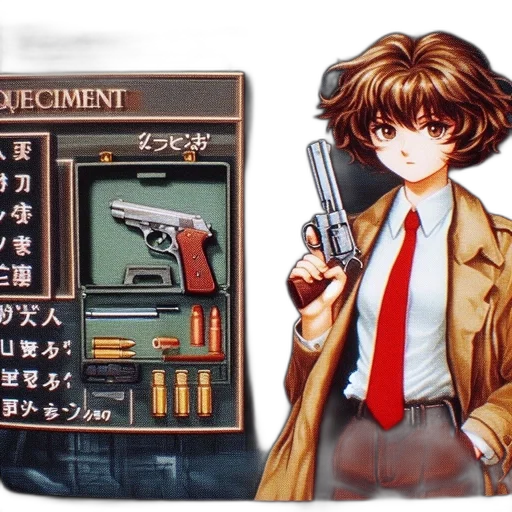 weapon, staff, concept art, pixel art, anime, vaporwave, apparent, anime-styled transparent PNG cut-out