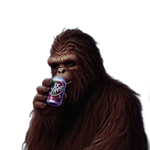 creature, animal, food, photorealistic, concept art, vaporwave, 3d render, large transparent PNG cut-out