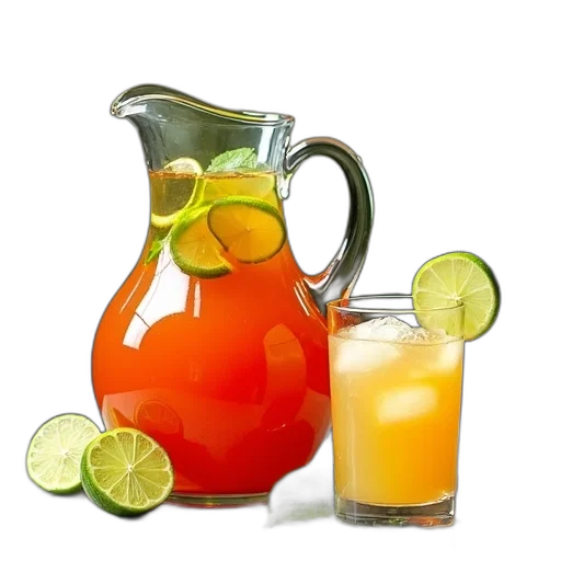 bottle, food, weapon, 3d render, photorealistic, pitcher, sangroia, glass transparent PNG cut-out