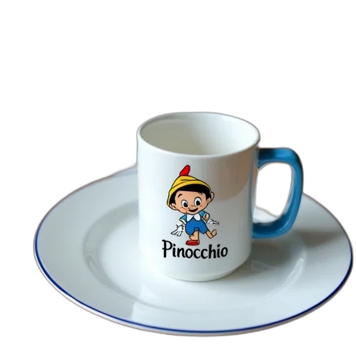 food, 3d render, photorealistic, white, ceramic, mug, cartoon, character transparent PNG cut-out