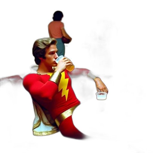 bottle, concept art, comic book art, 3d render, cartoon, outer space, underwater, fire transparent PNG cut-out