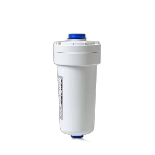 bottle, robot, 3d render, white, plastic, water, filter, blue transparent PNG cut-out