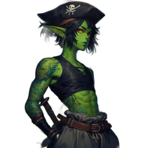 staff, concept art, fantasy art, comic book art, pixel art, green, character, skin transparent PNG cut-out