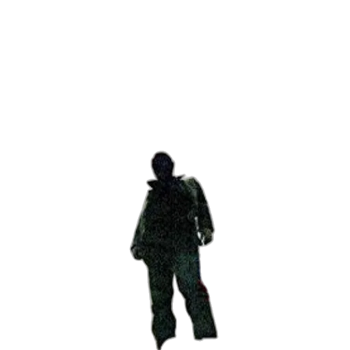 jacket, staff, robot, weapon, pixel art, concept art, 3d render, photorealistic transparent PNG cut-out
