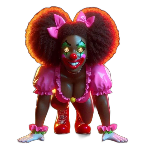 creature, mask, concept art, 3d render, stylized, figure, resembling, dark-skinned transparent PNG cut-out