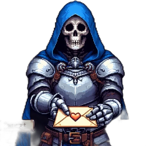 mask, jacket, weapon, sword, pixel art, concept art, fantasy art, comic book art transparent PNG cut-out
